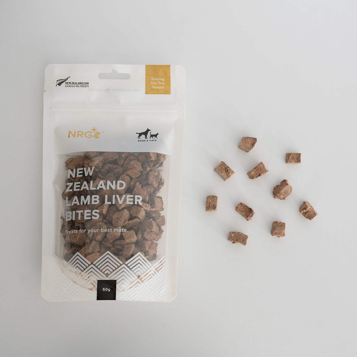 product out of pack image of Freeze Dried Lamb Liver Treats
