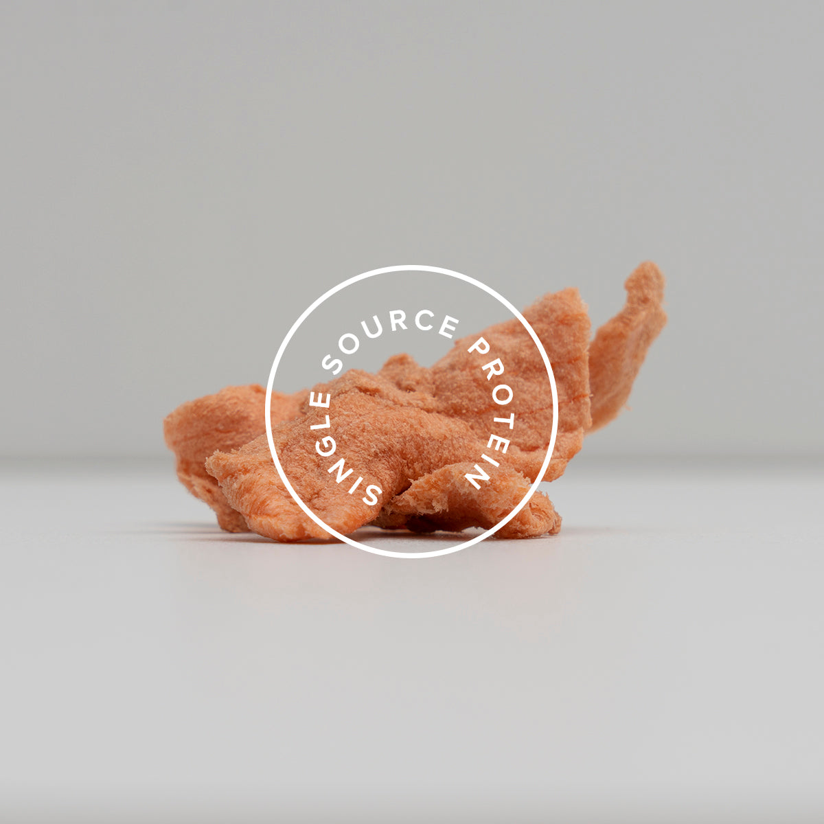 Freeze Dried Salmon Slices Single Source Protein