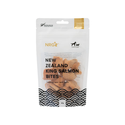 front pack of Freeze Dried Salmon Bites